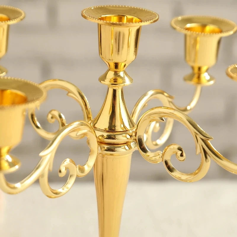 Kerzenständer stabkerze gold