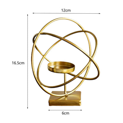 Kerzenständer gold messing